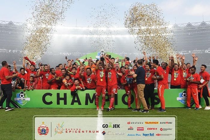 Persija Jakarta Juara Liga 1 2018. 
