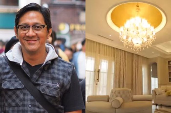 Intip isi rumah mewah Andre Taulany di Tangerang.