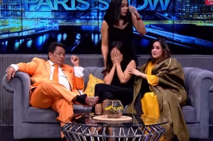 Garneta Haruni curhat ditinggal saat hamil anak Greg Nwokolo di acara Hotman Paris Show