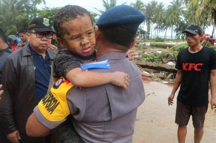 Kisah Bocah 5 Tahun Korban Selamat Tsunami Banten
