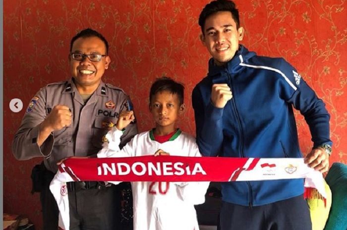 Unggahan Instagram pemain Persija Jakarta, Ryuji Utomo.