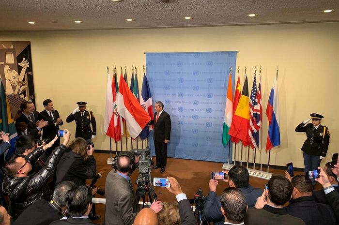 Dok. PTRI New York
Indonesia resmi menjadi anggota tidak tetap Dewan Keamanan PBB