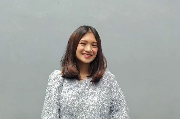 Vinessa Inez ditemui Grid.ID di kawasan Tendean, Mampang Prapatan, Senin (14/1/2019). (Siti Sarah Nurhayati/Grid.ID)