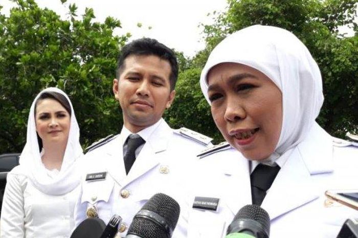 Khofifah Indar Parawansa dan Emil Dardar Resmi Jadi Gubernur Jawa Timur