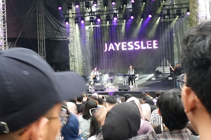 Penampilan Jayesslee di Lalala Fest 2019