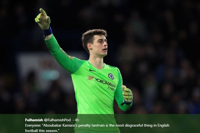 Kiper Chelsea, Kepa Arrizabalaga.