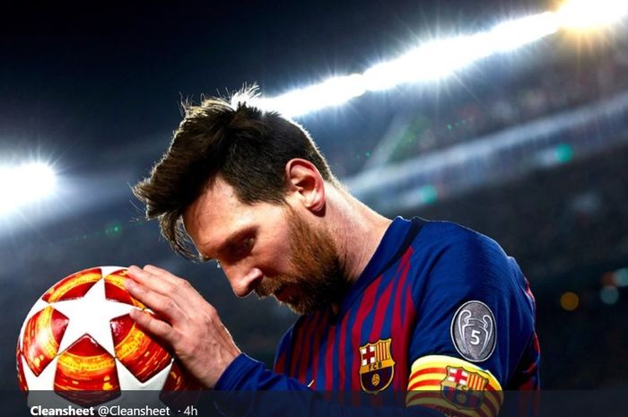 Megabintang Barcelona, Lionel Messi 