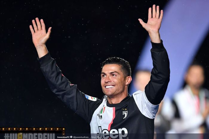 Megabintang Juventus, Cristiano Ronaldo.
