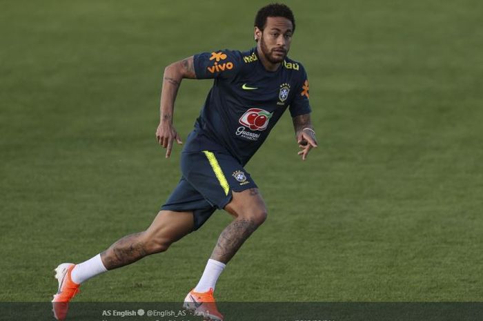 Bintang Paris Saint-Germain dan timnas Brasil, Neymar Jr.