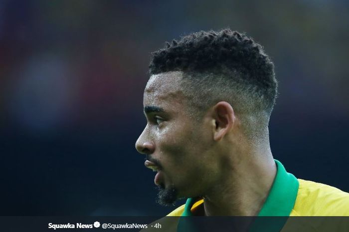 Penyerang timnas Brasil, Gabriel Jesus.