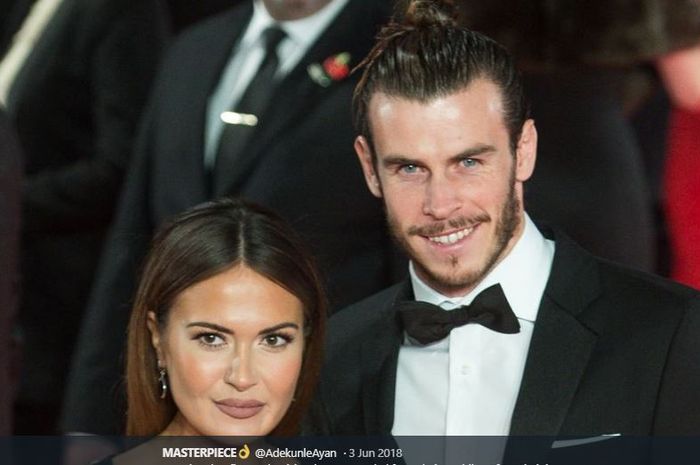 Winger Real Madrid, Gareth Bale, dan kekasihnya Emma Rhys-Jones