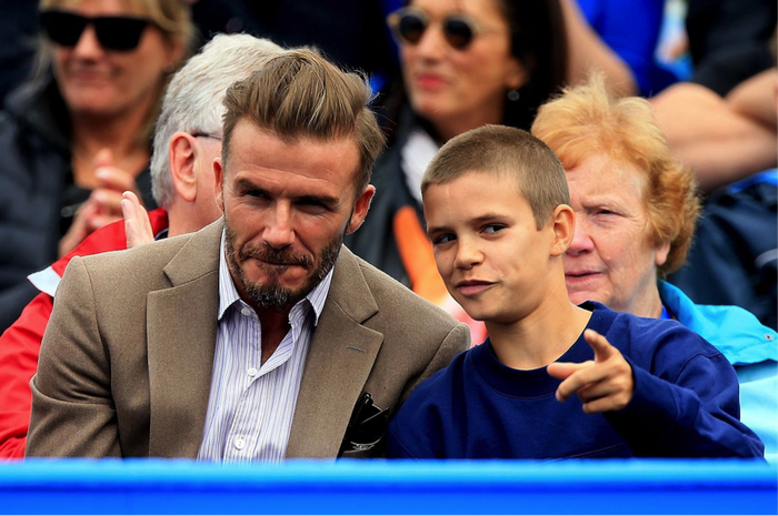 David Beckham dan Romeo Beckham