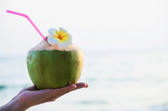 Air kelapa dapat menjadi ramuan kecantikan