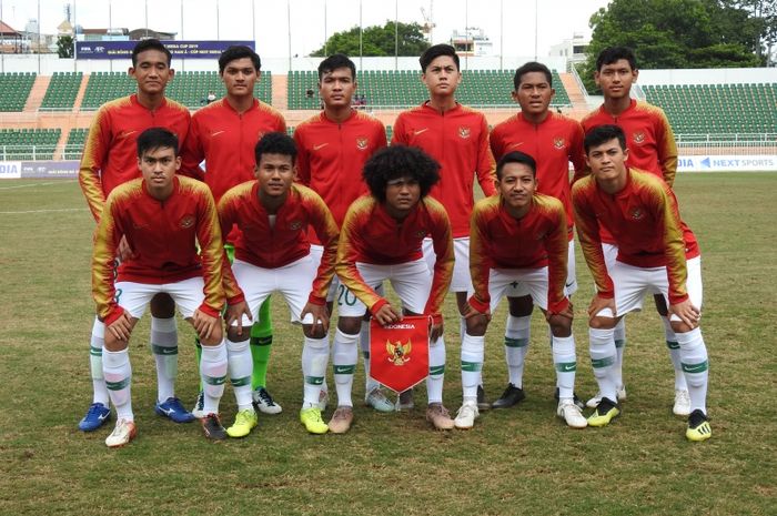 Skuat Timnas U-18 Indonesia di Piala AFF U-18 2019