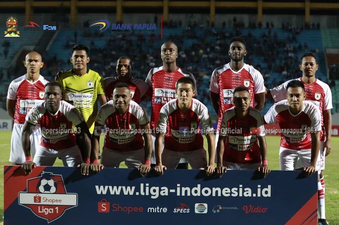 Skuat Persipura Jayapura di Liga 1 2019.