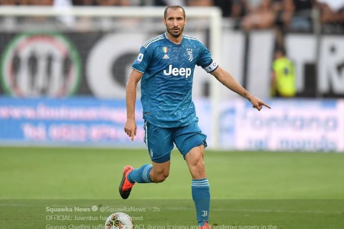 Kapten Juventus, Giorgio Chiellini.