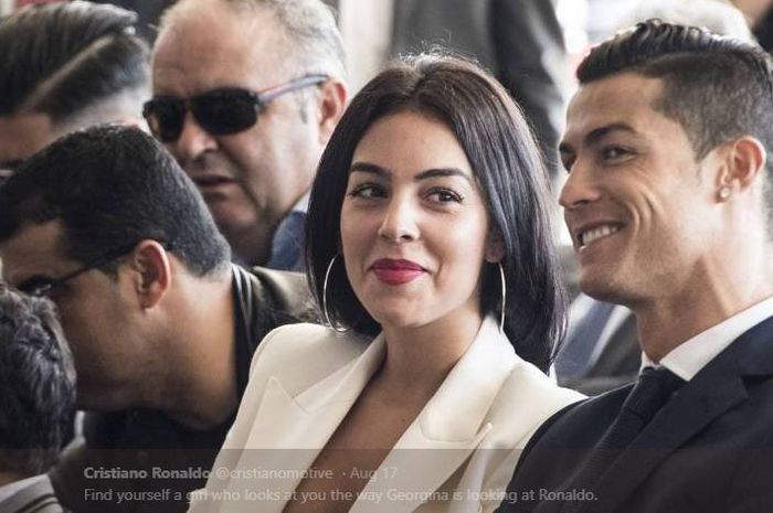 Cristiano Ronaldo dan Georgina Rodriguez.