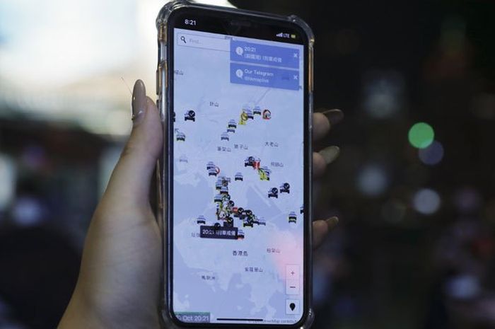 Demo Hong Kong Ricuh, Apple Hapus Aplikasi untuk Lacak Posisi Polisi