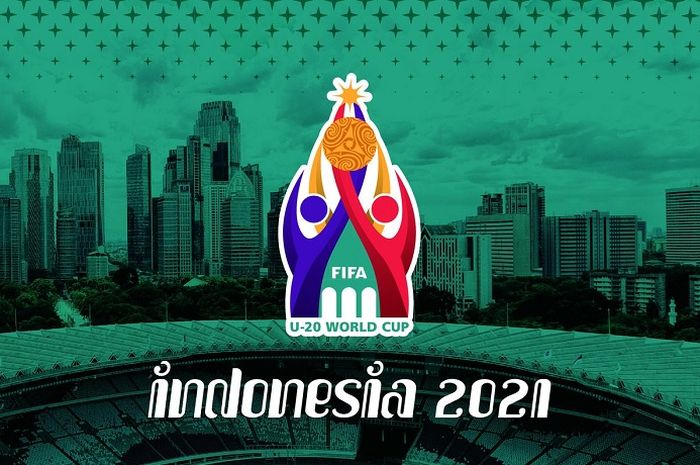 Logo Piala Dunia U-20 2021 yang dirilis oleh PSSI.