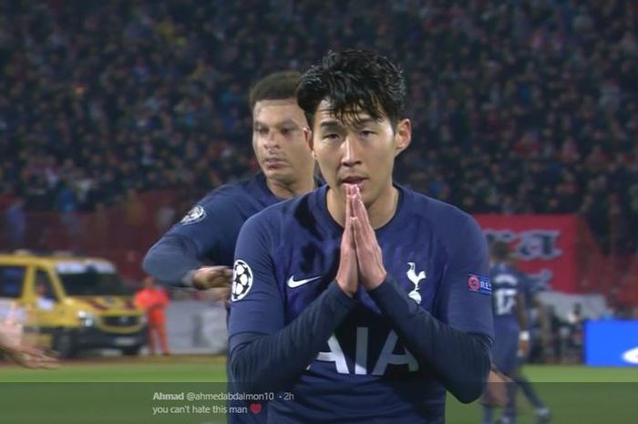 Penyerang Tottenham Hotspur, Son Heung-min.