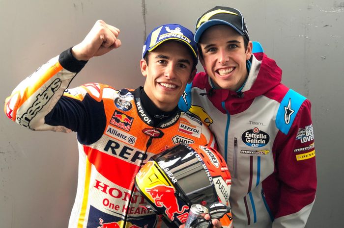 Marc Marquez dan Alex Marquez resmi menjadi rekan setim di Repsol Honda di MotoGP 2020