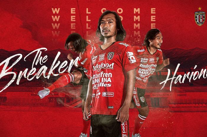 Gelandang eks Persib, Hariono, resmi bergabung dengan juara Liga 1 2019, Bali United, untuk mengarungi kompetisi musim depan.