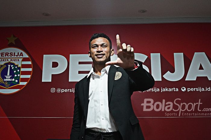 Penyerang asal Papua, Osvaldo Haay, diperkenalkan sebagai pemain anyar Persija Jakarta pada musim 2020.