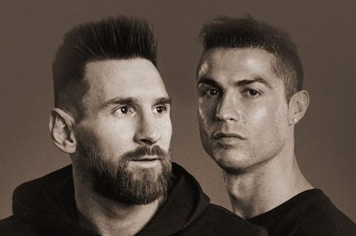 Lionel Messi dan Cristiano Ronaldo.