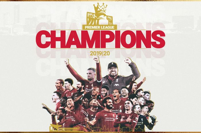 Liverpool juara Liga Inggris 2019-2020.