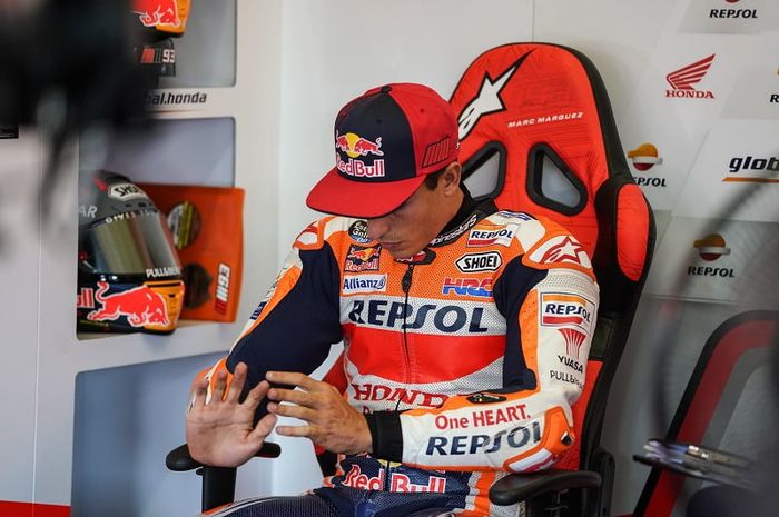 Menyerah di MotoGP Andalusia 2020, tim Repsol Honda berterima kasih kepada pembalap Spanyol, Marc Marquez.