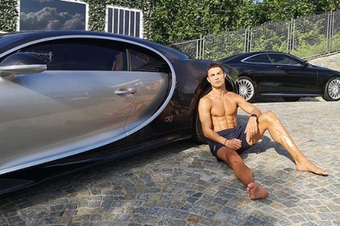Rayakan Gelar Serie A, Cristiano Ronaldo Membeli Bugatti Centodieci Limited Edition, Hanya Diproduksi 10 Unit di Seluruh Dunia