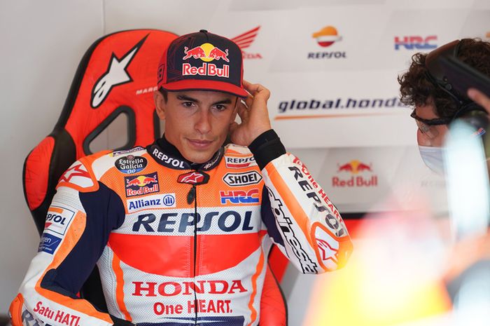 Marc Marquez gelar pertemuan dengan tim Repsol Honda jelang MotoGP Catalunya 2020.