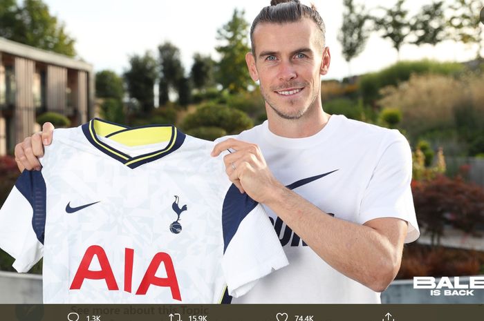 Gareth Bale, resmi balik ke Tottenham Hotspur setelah dipinjam dari Real Madrid.