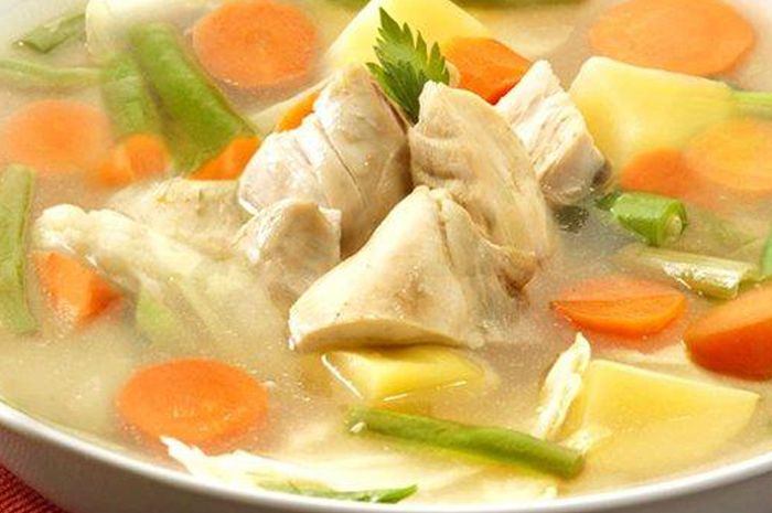 Sup ayam bisa untuk menghangatkan tubuh