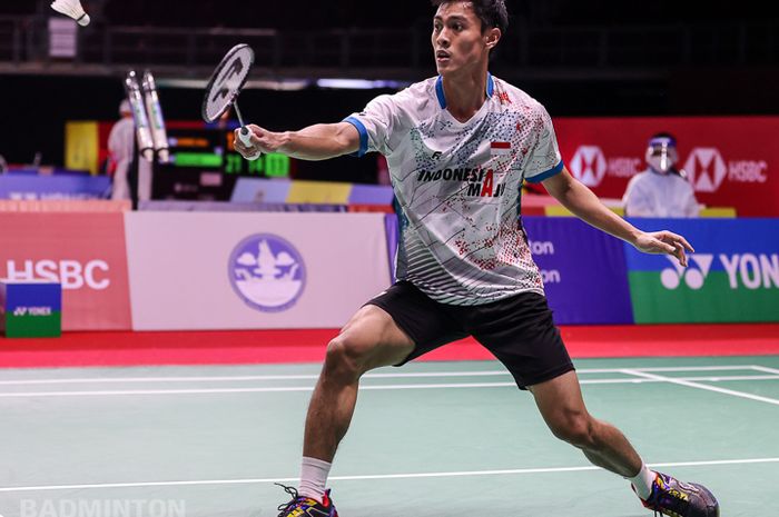 Shesar Hiren Rhustavito tak memiliki beban jadi satu-satunya tunggal putra Indonesia di Swiss Open 2021.