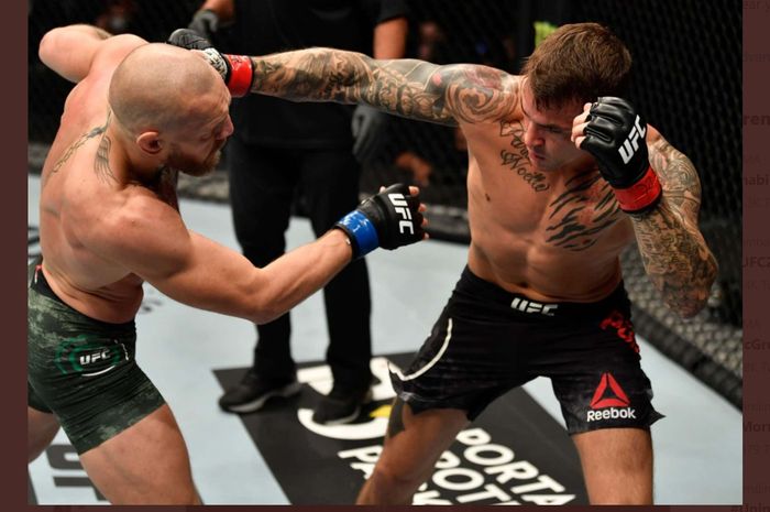 Duel Conor McGregor vs Dustin Poirier di UFC 257, Minggu (24/1/2021) WIB di Abu Dhabi.