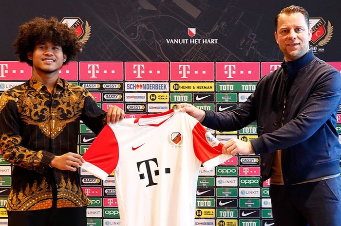 Bagus Kahfi resmi diperkenalkan oleh FC Utrecht, Jumat (5/2/2021).