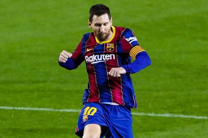 Lionel Messi catatkan rekor baru.