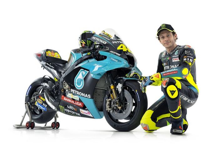 Valentino Rossi resmi berseragam Petronas Yamaha Sepang Racing Team (A.Farinelli)  