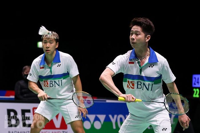 Marcus Fernaldi Gideon dan Kevin Sanjaya Sukamuljo  