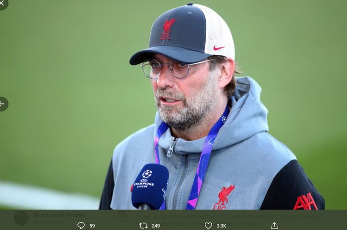 Pelatih Liverpool, Juergen Klopp.