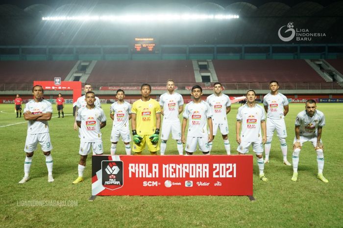 Skuad PSS Sleman di Piala Menpora 2021.