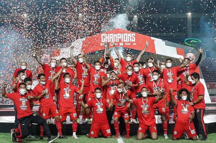 Persija Jakarta berhasil menjuarai Piala Menpora 2021.