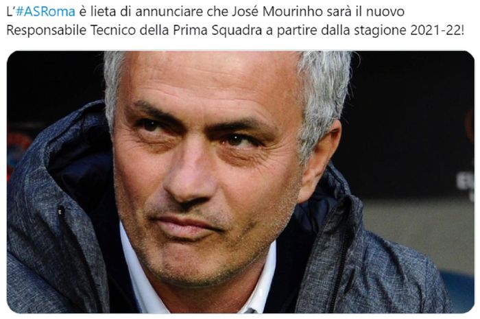 Jose Mourinho resmi menjadi pelatih AS Roma dan siap kembali menggebrak Serie A Liga Italia.