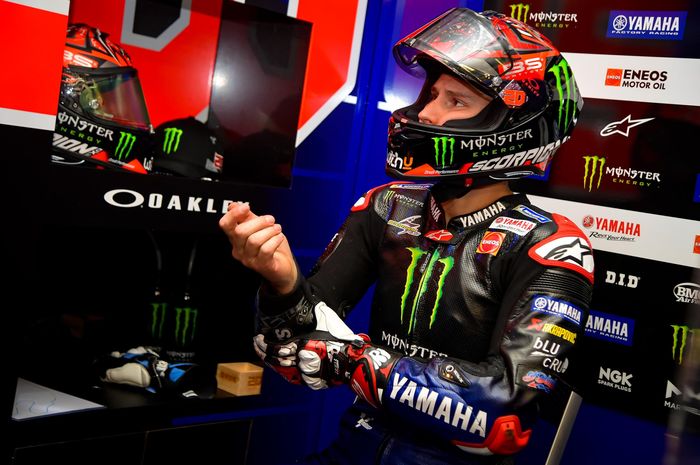 Fabio Quartararo masih merasakan keanehan pada lengannya di MotoGP Prancis 2021