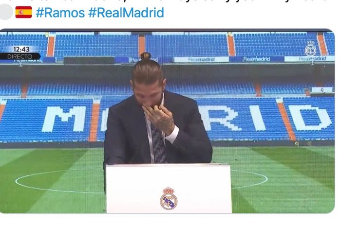 Mantan kapten Real Madrid, Sergio Ramos