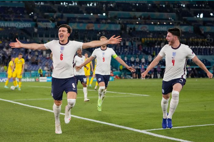 Timnas Inggris berhasil menorehkan lima catatan nirbobol secara beruntun usai menang atas Ukraina pada babak perempat final EURO 2020.