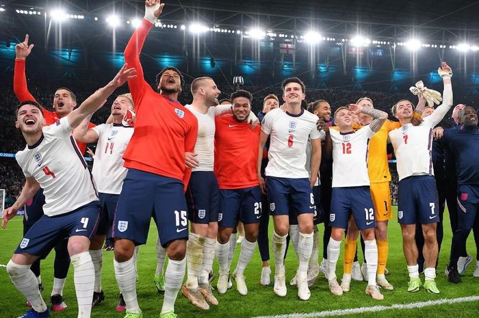 Timnas Inggris berhasil melangkah ke final Euro 2020.