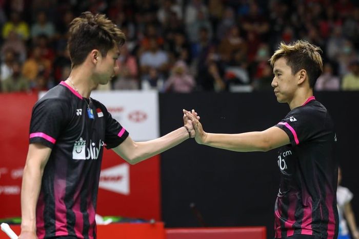 Kevin Sanjaya dan Marcus Gideon