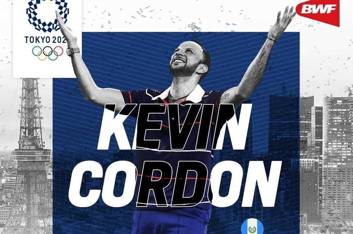 Kevin Cordon (pebulu tangkis Guatemala) didikan Pelatih Asal Indonesia.